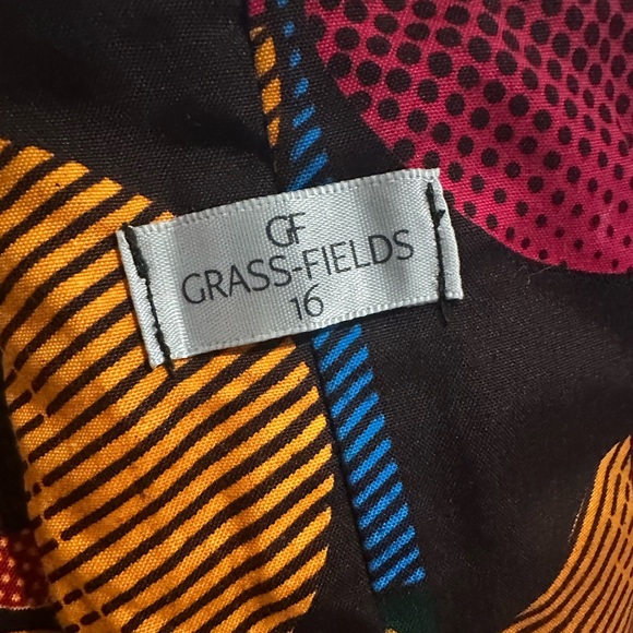 African Ankara Bustier, Size 14/16, 36C-38C bra size - Picture 5 of 9